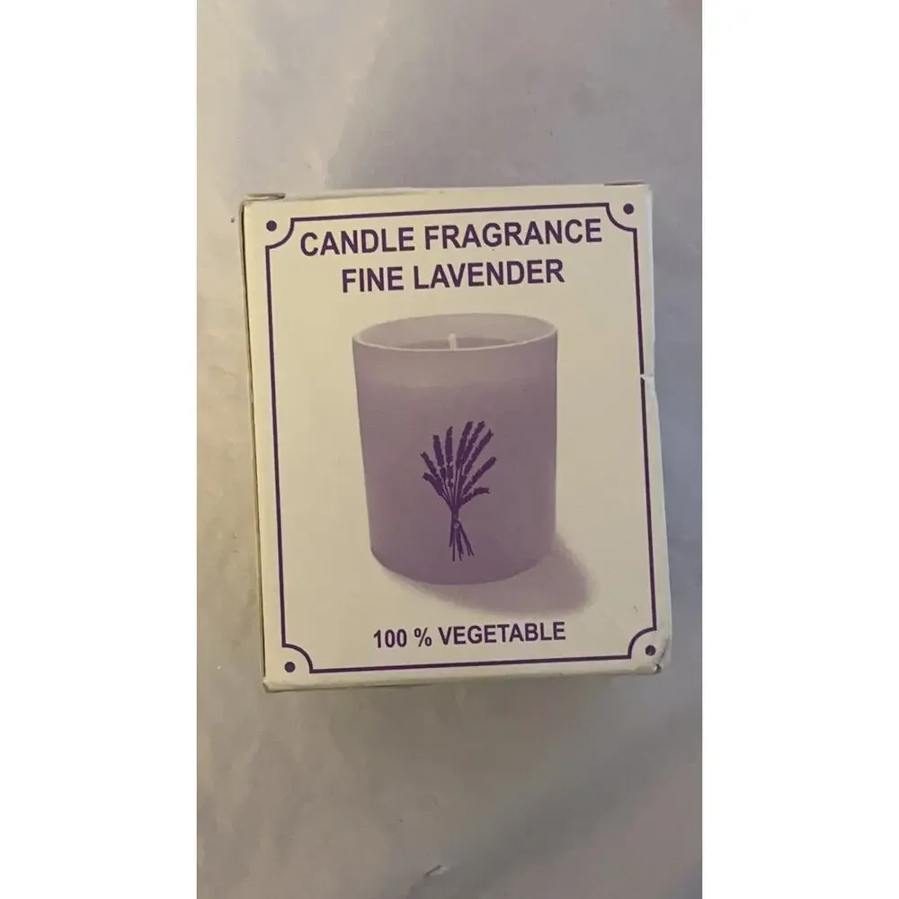 Lothantique Bougie de Marseille Fine Lavender Scented Candle 100% Vegetable Wax